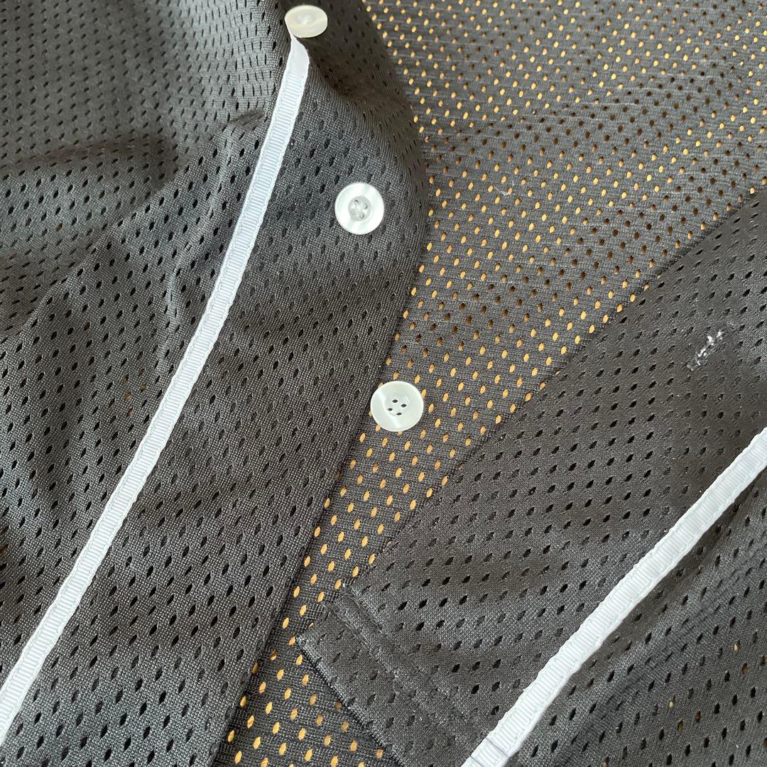 STUSSY メッシュベースボールシャツLサイズ 黒