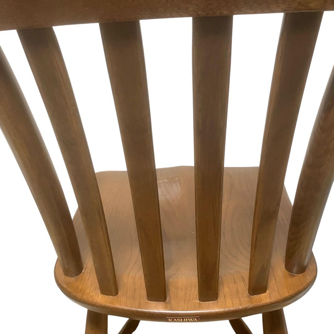 KASHIWA 柏木工 ダイニングチェア　ウィンザーチェア　食堂イス　2脚セット