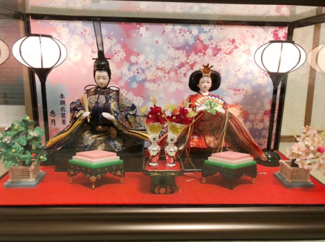 雛人形 雛人形 ケース飾り 恵月人形本舗