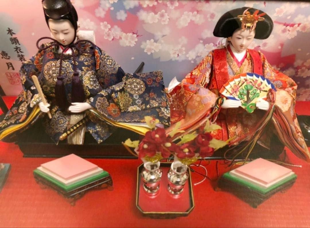雛人形 雛人形 ケース飾り 恵月人形本舗