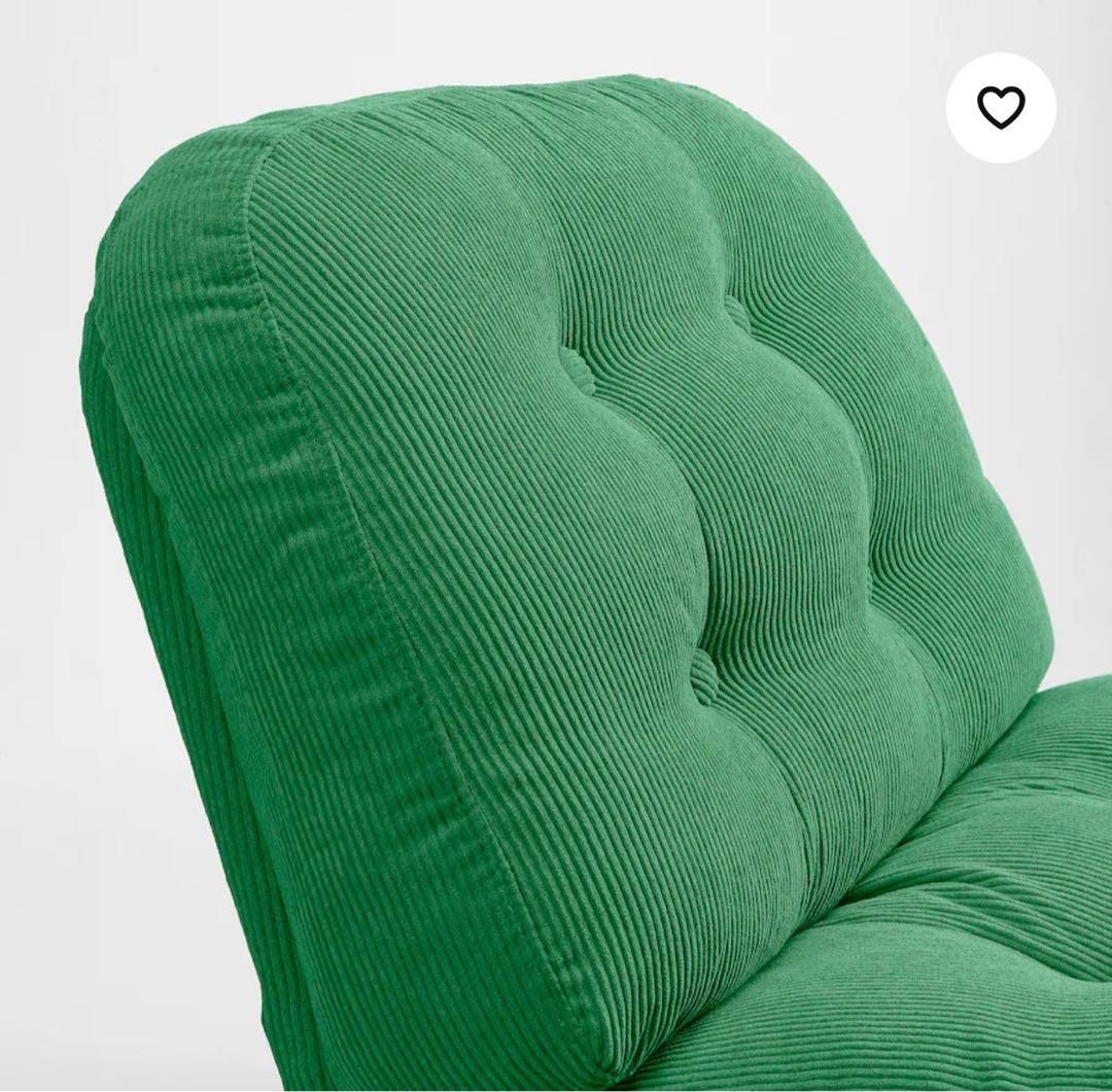 【新品未開封】イケア ディヴリンゲ 回転パーソナルチェア 椅子 ソファ　グリーン