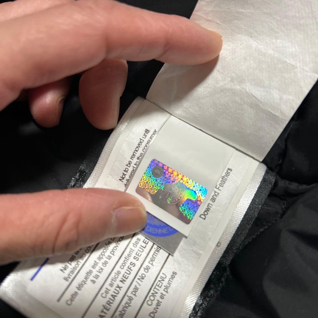 カナダグース　ダウンジャケット　Mサイズ　ブラック