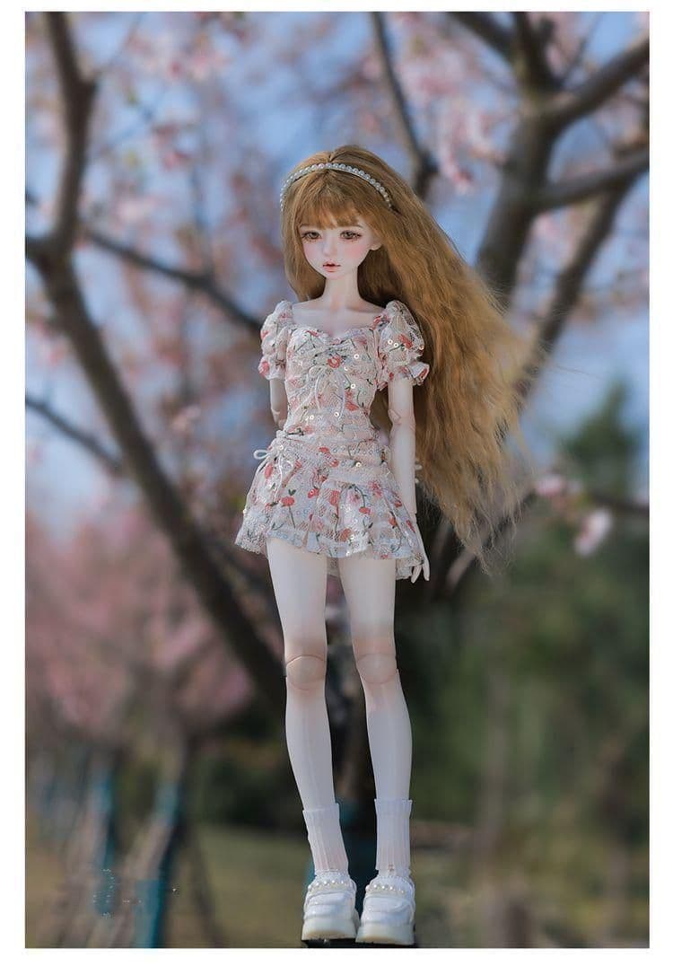 AS43 bjd 1/4 ドール本体 Pearl　球体関節人形 ハンドメイド