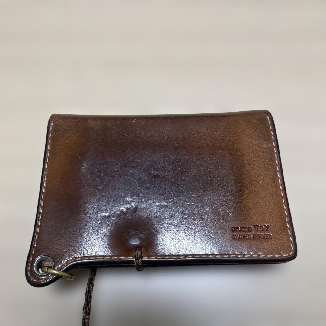 STUDIO T&Y コンチョ イーグル ミドルウォレット 財布