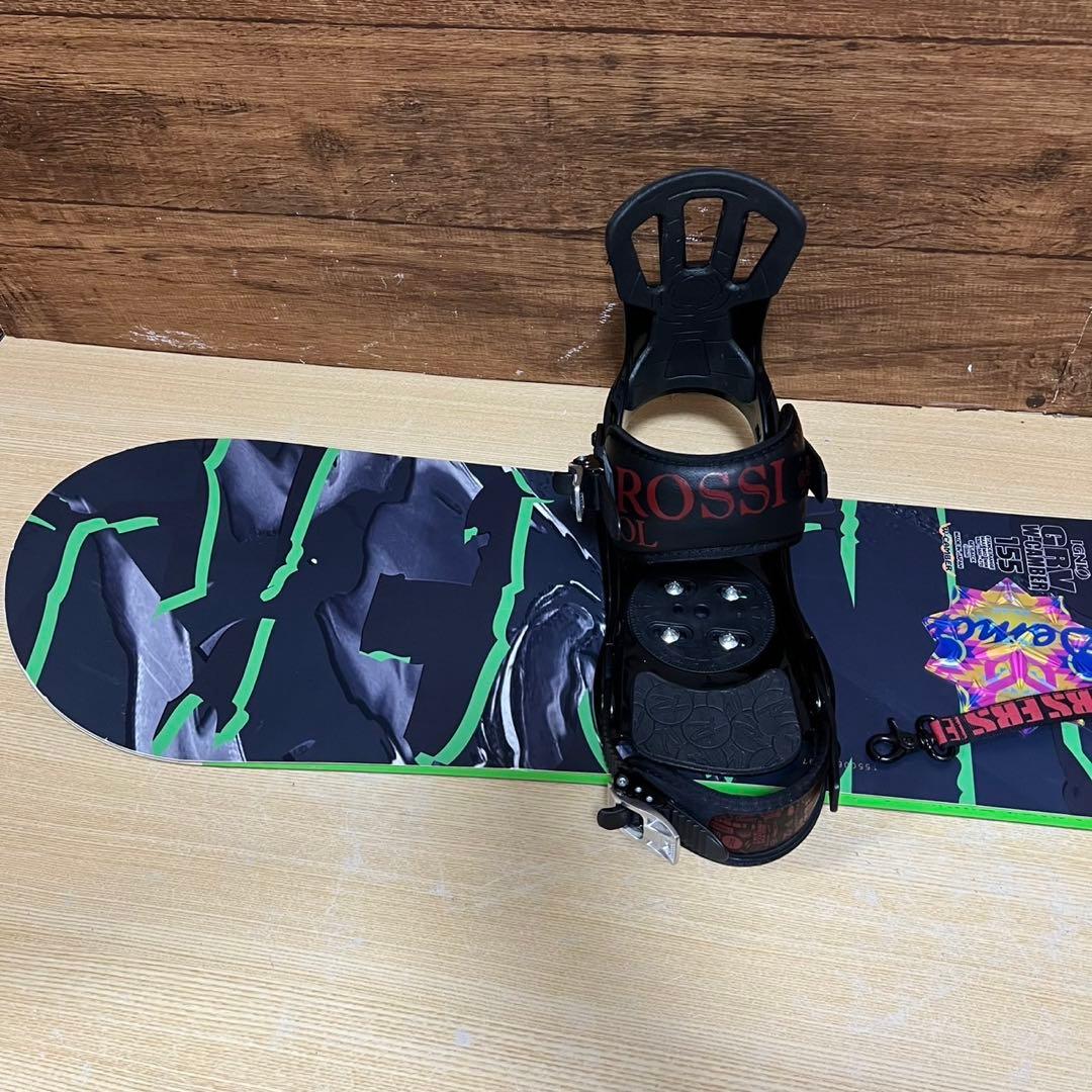 美品　イグニオ　ロシニョール 初心者オススメ　メンズスノーボード4点　メンテ済み