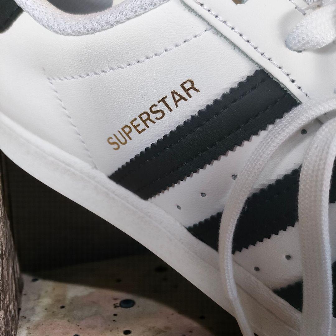 【新品】完売！人気商品 金べろスーパースター ホワイト×ブラック 25cm