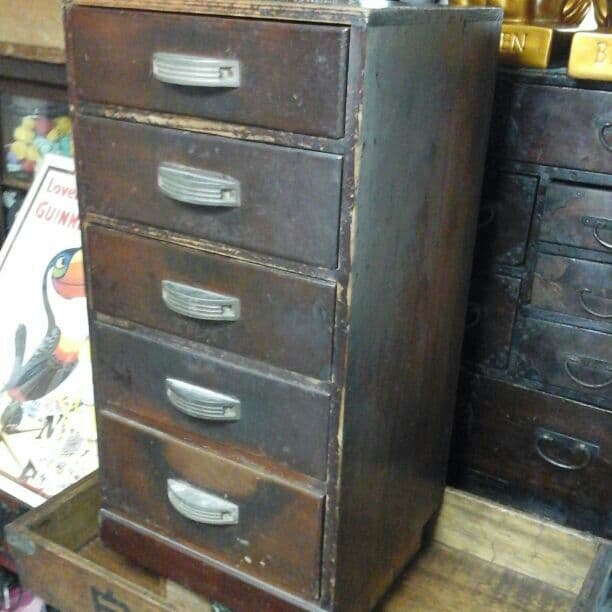 大正時代の小物入れ