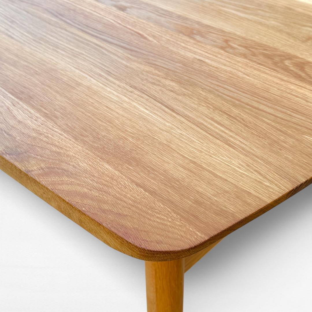 美品 UNICO SOLK ダイニングテーブル W140 オーク