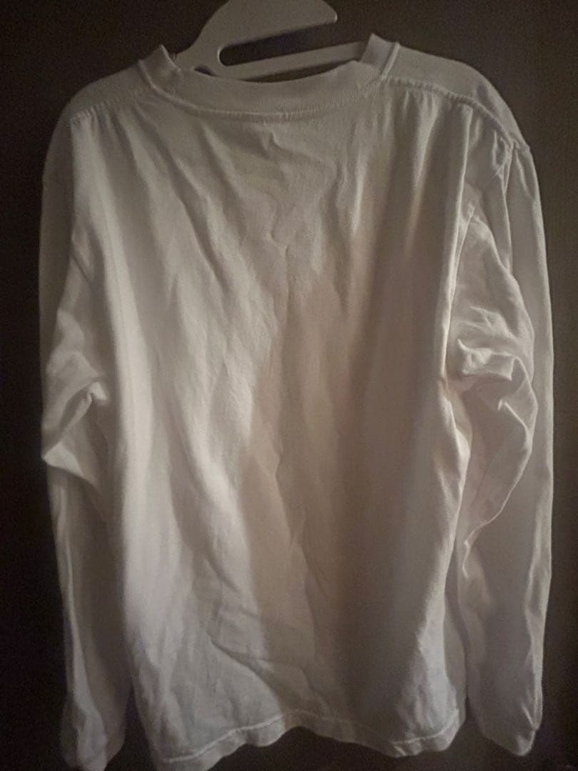 CELINE ホワイト ロングスリーブ Tシャツ