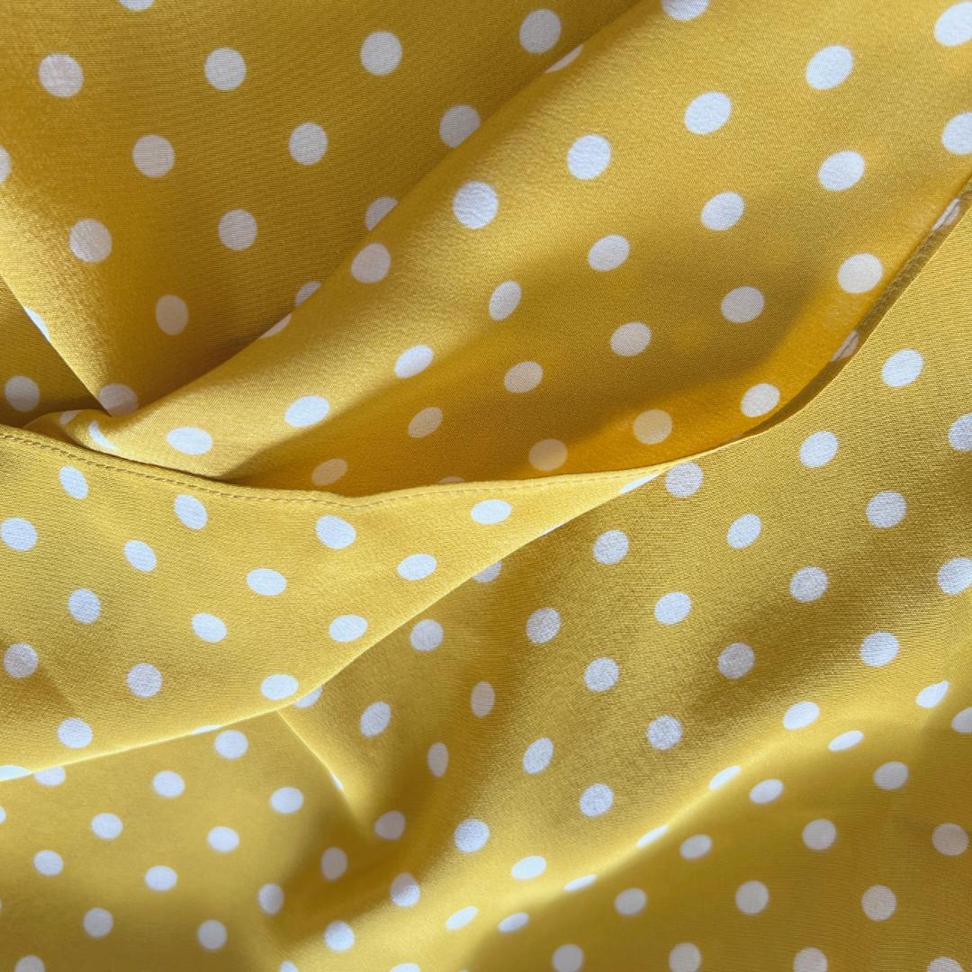 未使用★CELINE★シルク★ドット★ボウタイ★ブラウス★エディスリマン