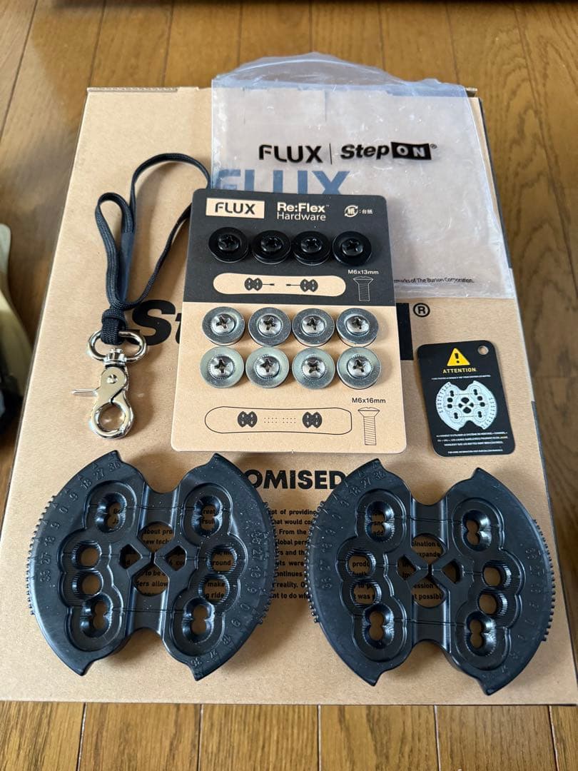 FLUX STEP ON ステップオン DS メンズSサイズ送料込み