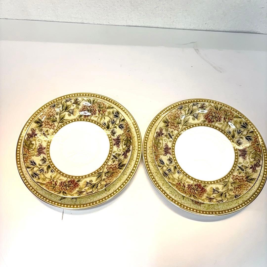 WEDG WOOD ウェッジウッド　フローラルタペストリー ペアセット