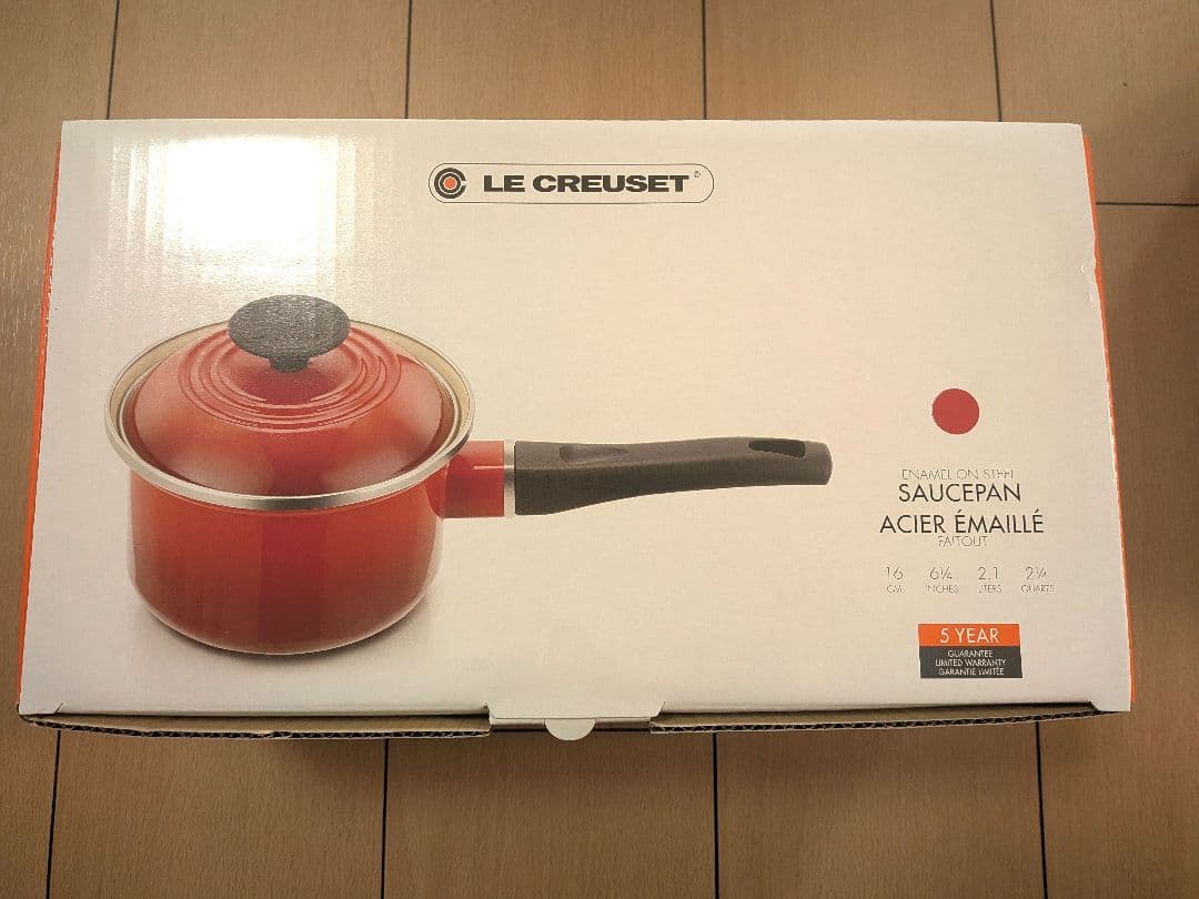 新品未使用　LE CREUSET 片手鍋 16cm