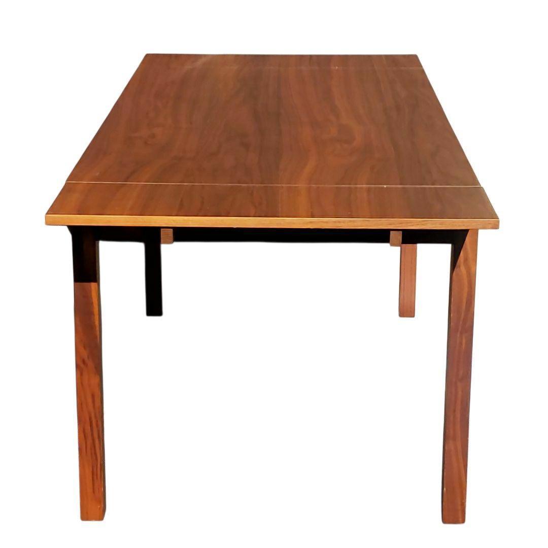 廃盤希少 無印良品 ウォールナット ダイニングテーブル伸長式 140~190cm