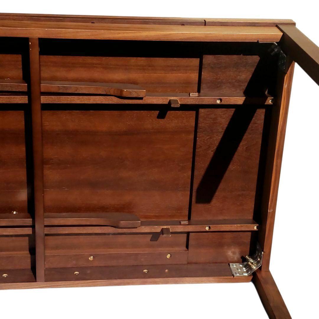 廃盤希少 無印良品 ウォールナット ダイニングテーブル伸長式 140~190cm