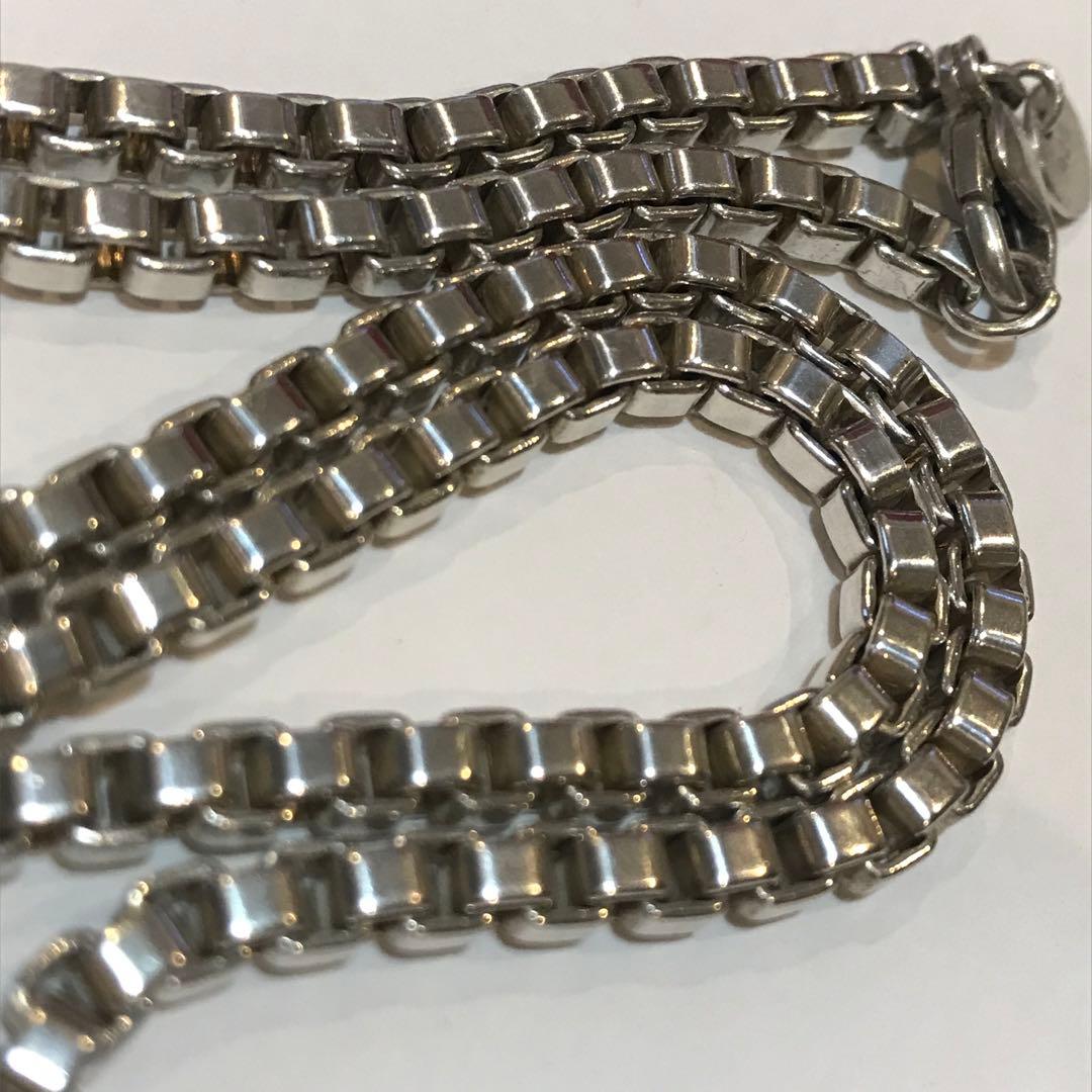 Kuma【美品】Tiffany ベネチアンネックレス スターリングシルバー