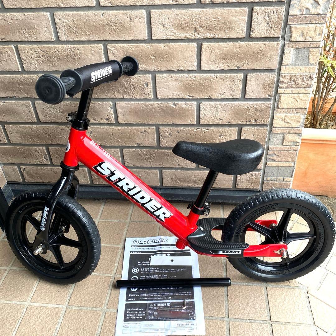 ストライダー　スポーツモデル　レッド　12インチ　付属品有り