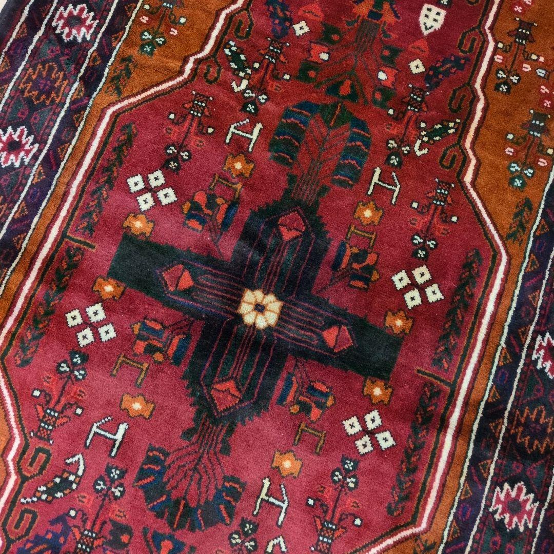 ペルシャ絨毯 バルーチ 手織り 295x125ｃｍ ウール balouch