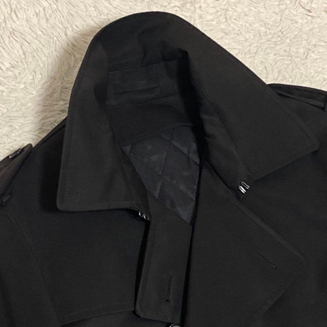 RING JACKET【2WAY】50 XL ブラック ライナー トレンチコート