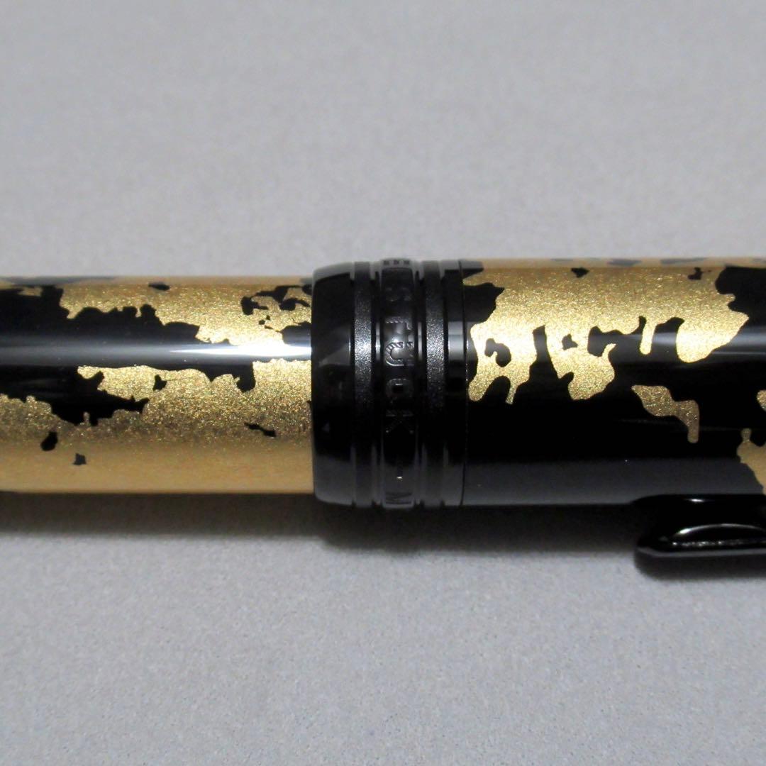 モンブラン ローラーボール 162 ソリテール カリグラフィー ゴールドリーフ