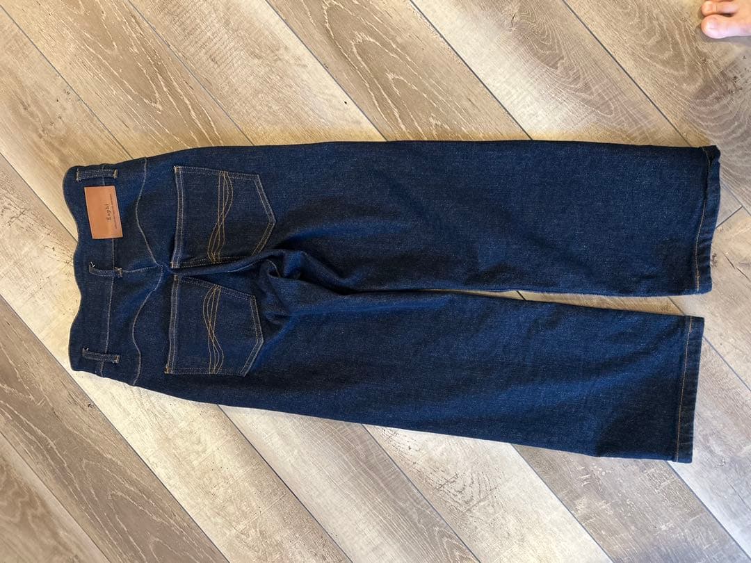 【美品】eaphi WAVE DESIGN HIGH WAIST DENIM
