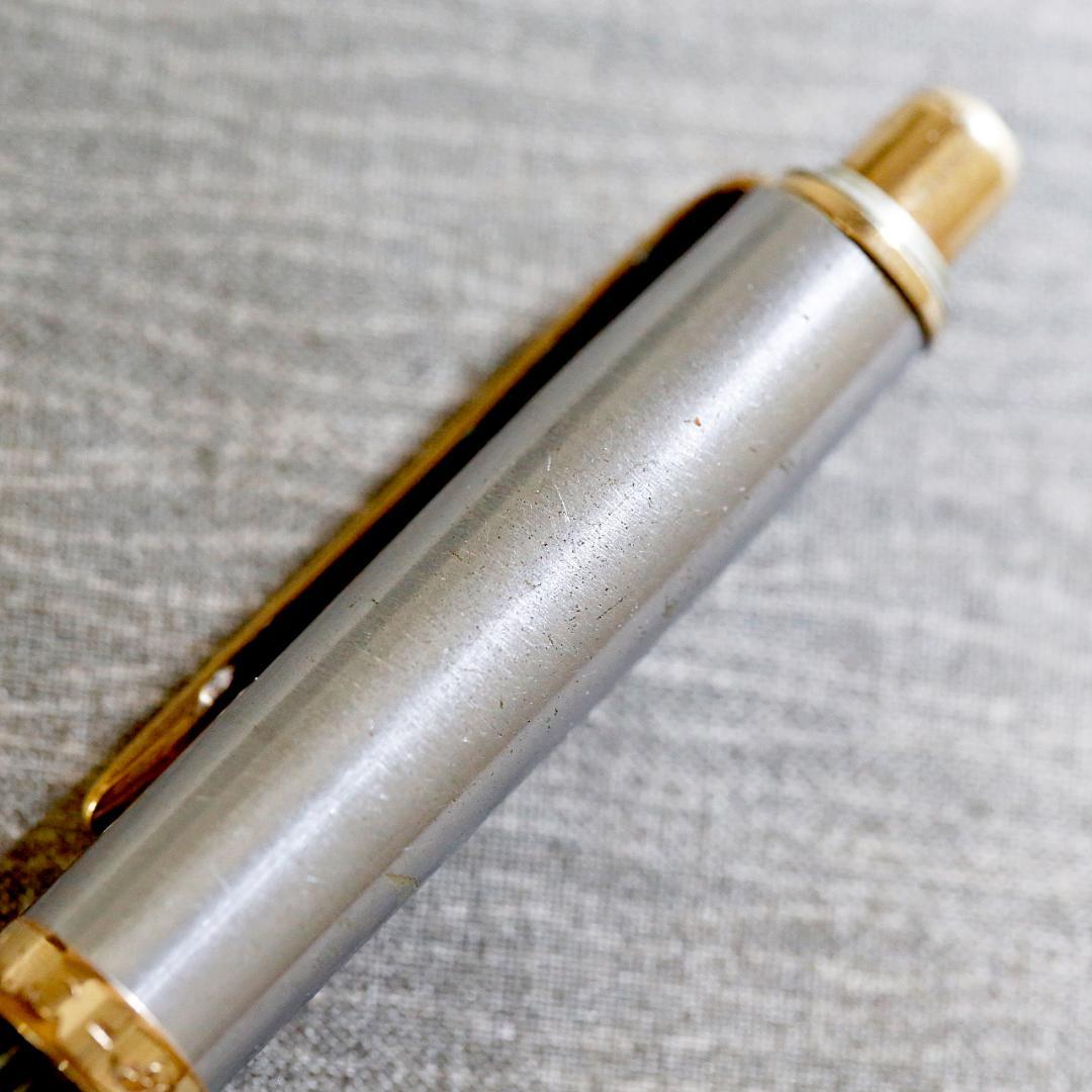 【レア】モンブラン シャープペン ６７２ ＰＩＸ グリーンストライプ