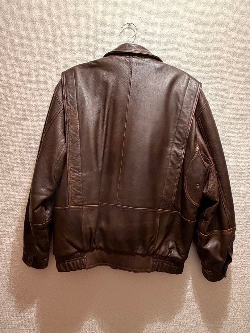 ［大きめ］美品　US.ARMY TYPE k-1 フライトジャケット　ブラウン