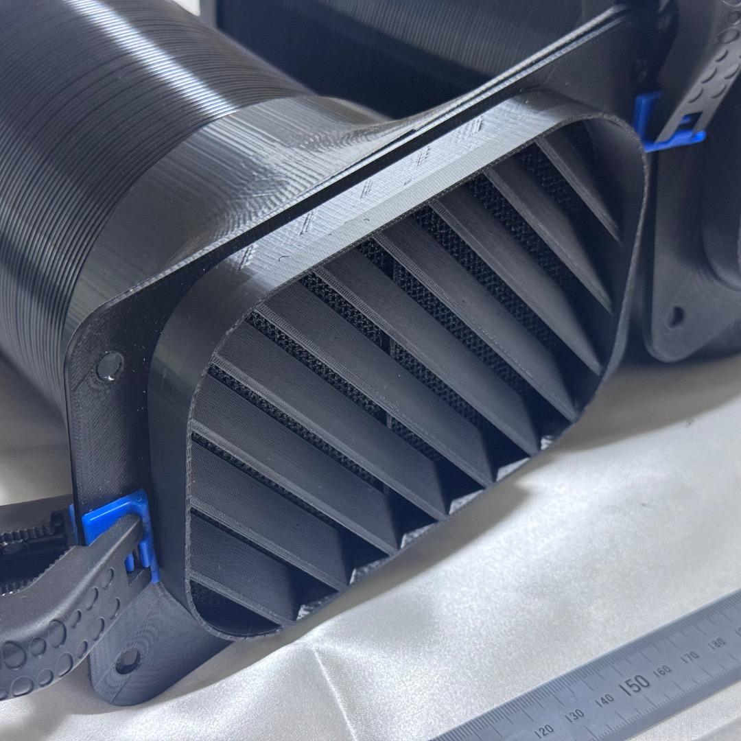 エコフローECOFLOW WAVE2,3専用ダクト取付用パーツ 助手席ドア用