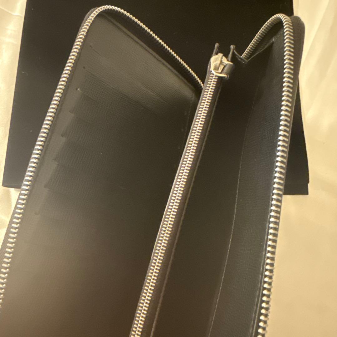 ダンヒル　レザー製　長財布 大きめ　黒