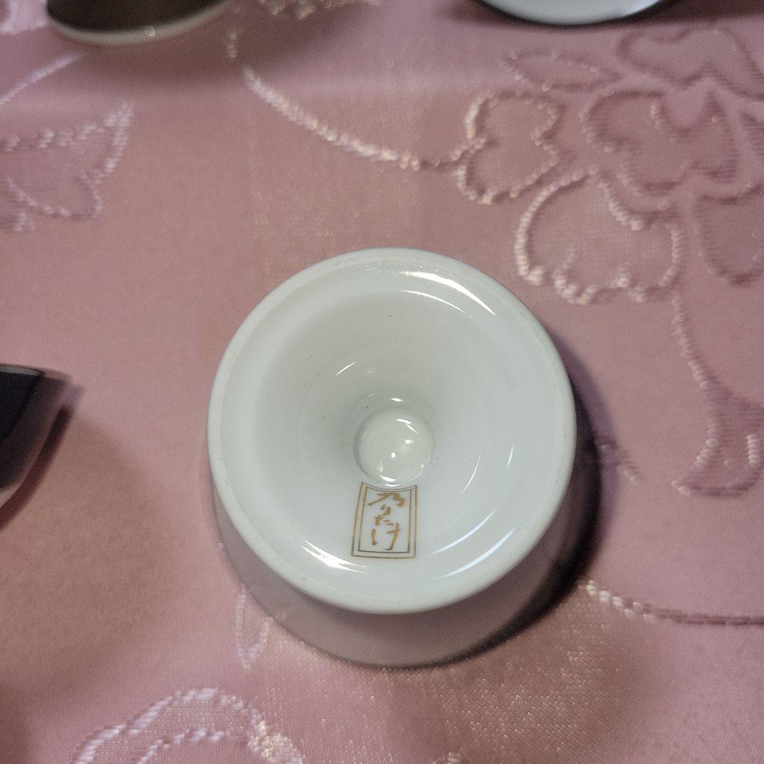 ノリタケ 和食器　雪見銀彩　酒器揃 徳利 盃