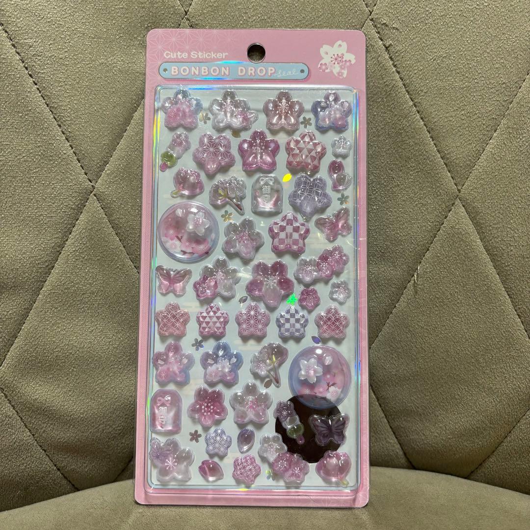 【正規品】 ボンボンドロップシール 和柄 新作 6種 ボンドロ