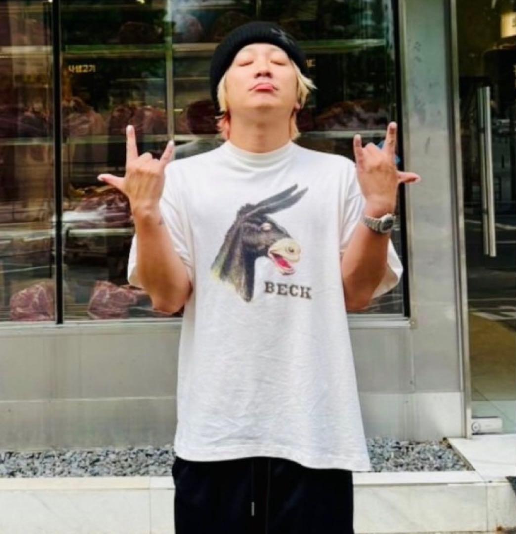 深瀬着用 90s BECK ヴィンテージ tシャツ