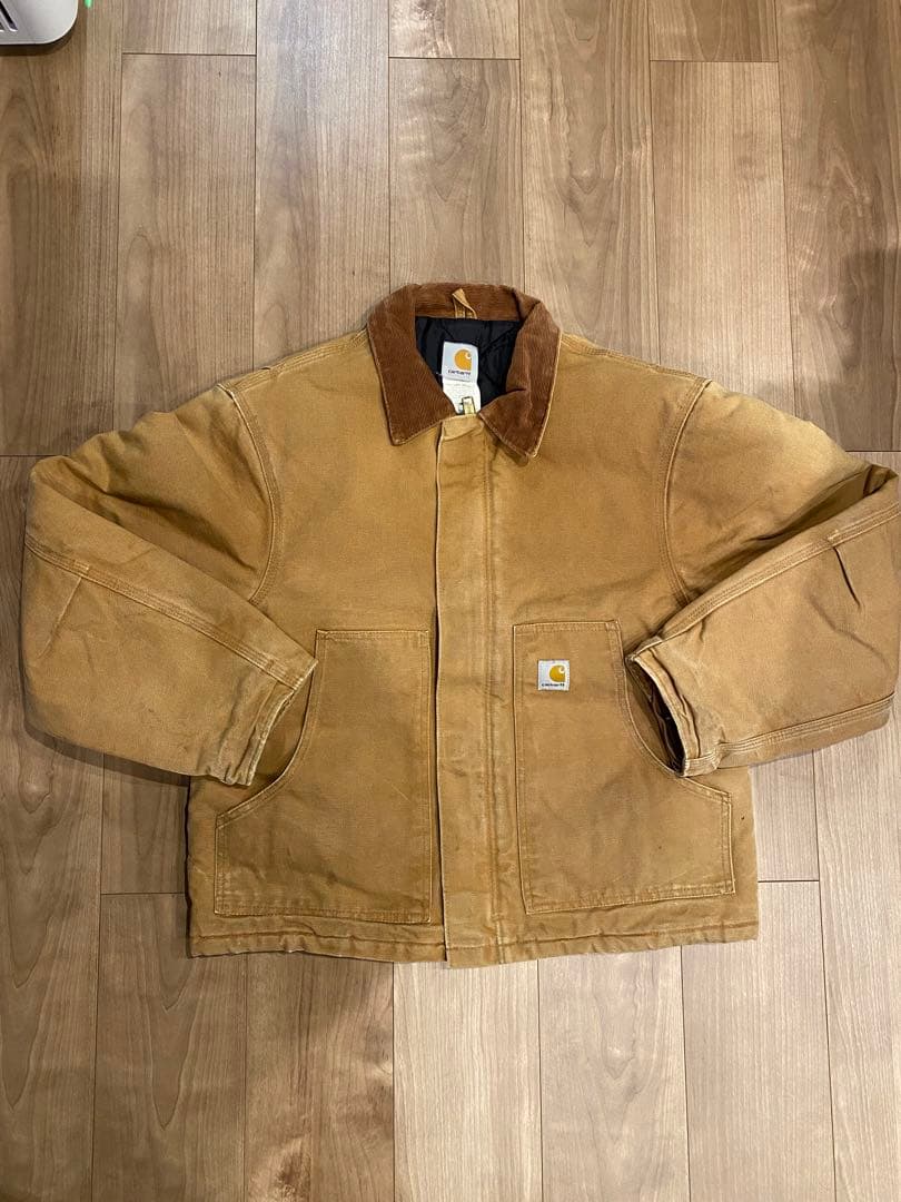 希少短丈シルエット　カーハート　carhartt トラディショナルジャケット