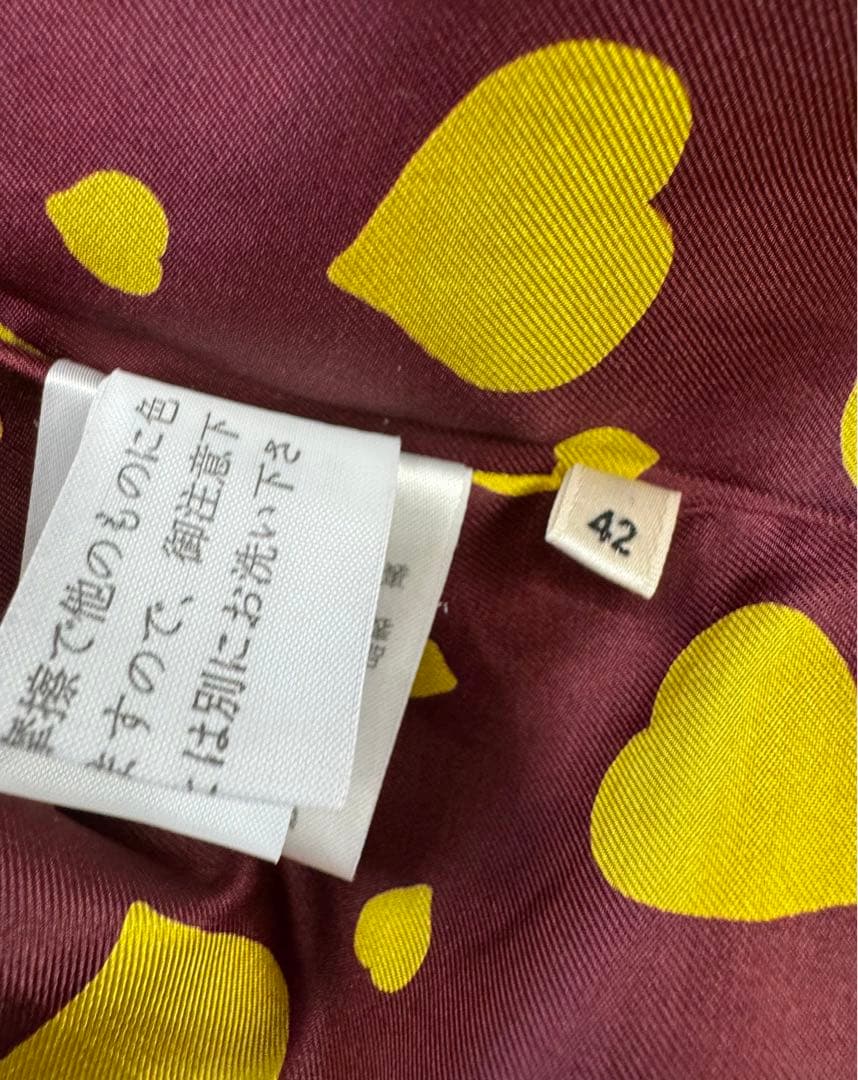 希少　美品　Paul Smith ポールスミス　ハート　ダッフルコート　42