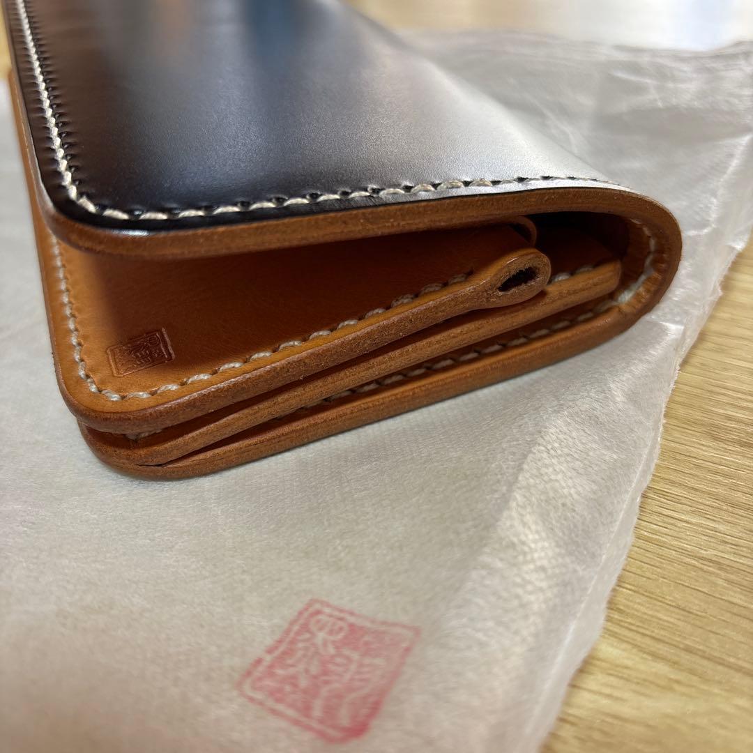 黒羽　長財布　革キチ限定モデル　美品