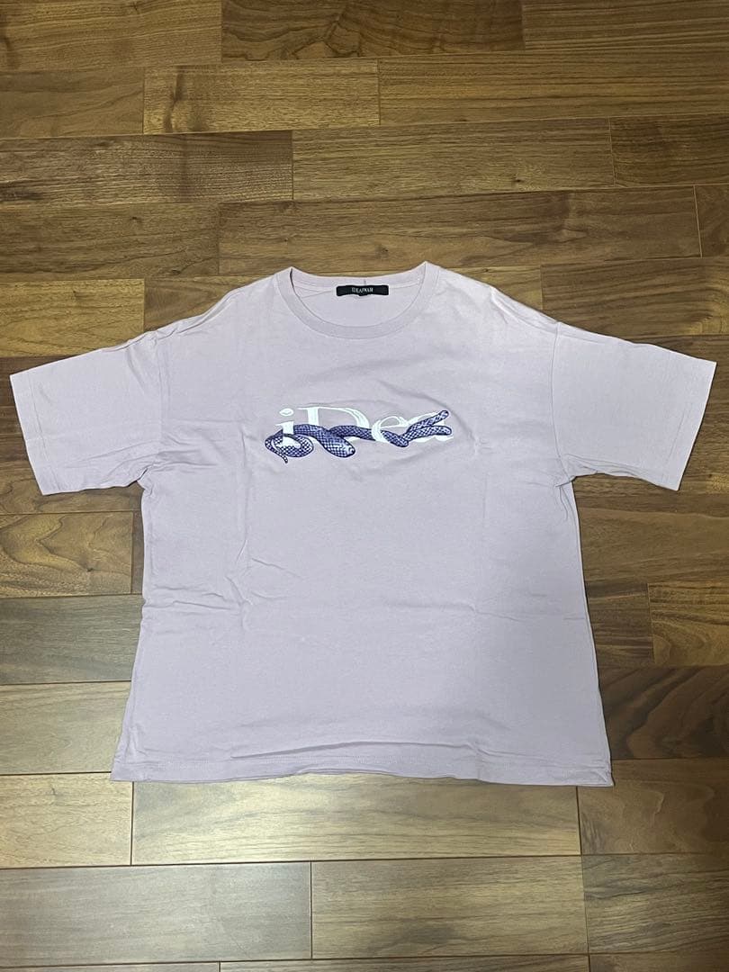 IDEASWAM ロゴTシャツ　パープル