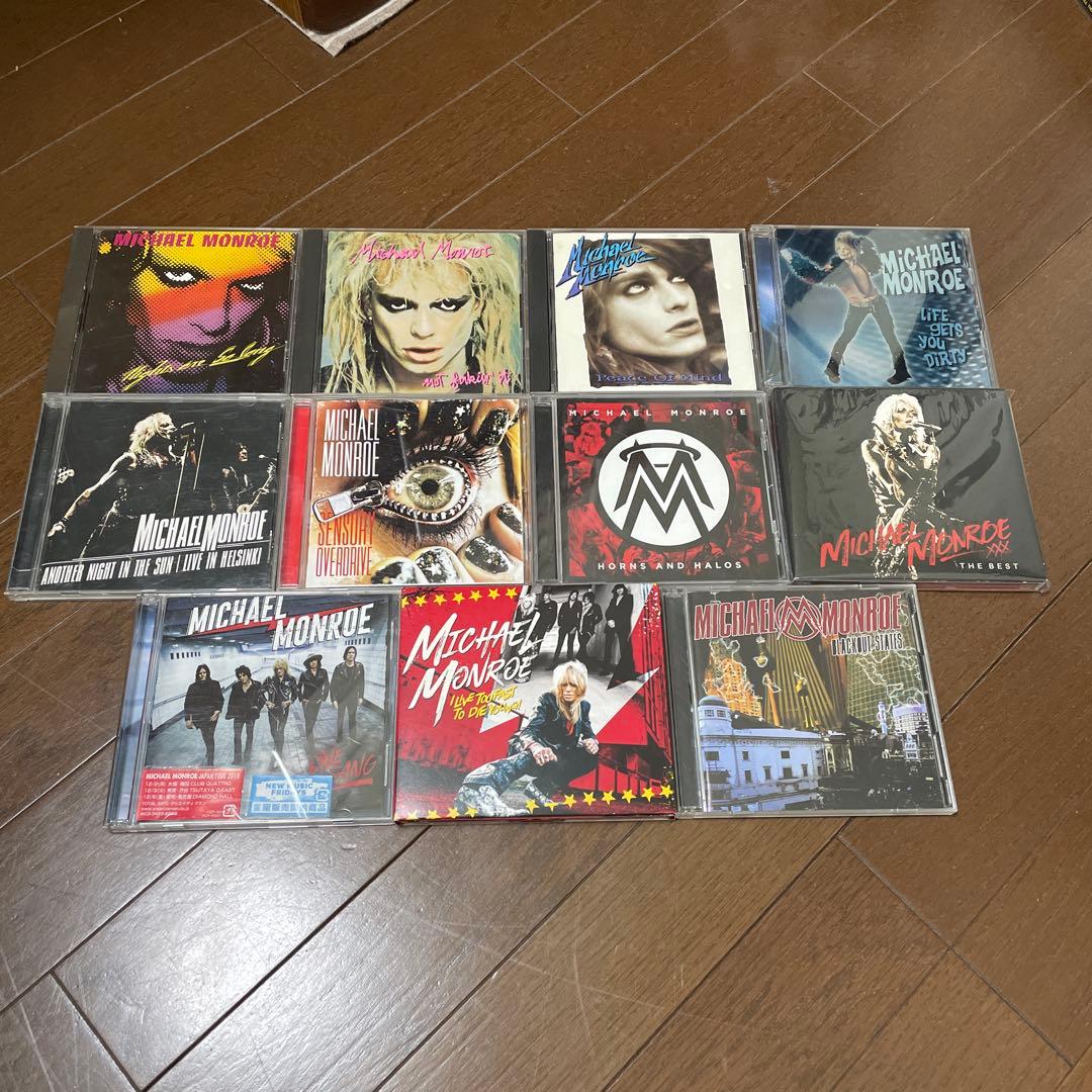 Michael Monroe CDコレクション
