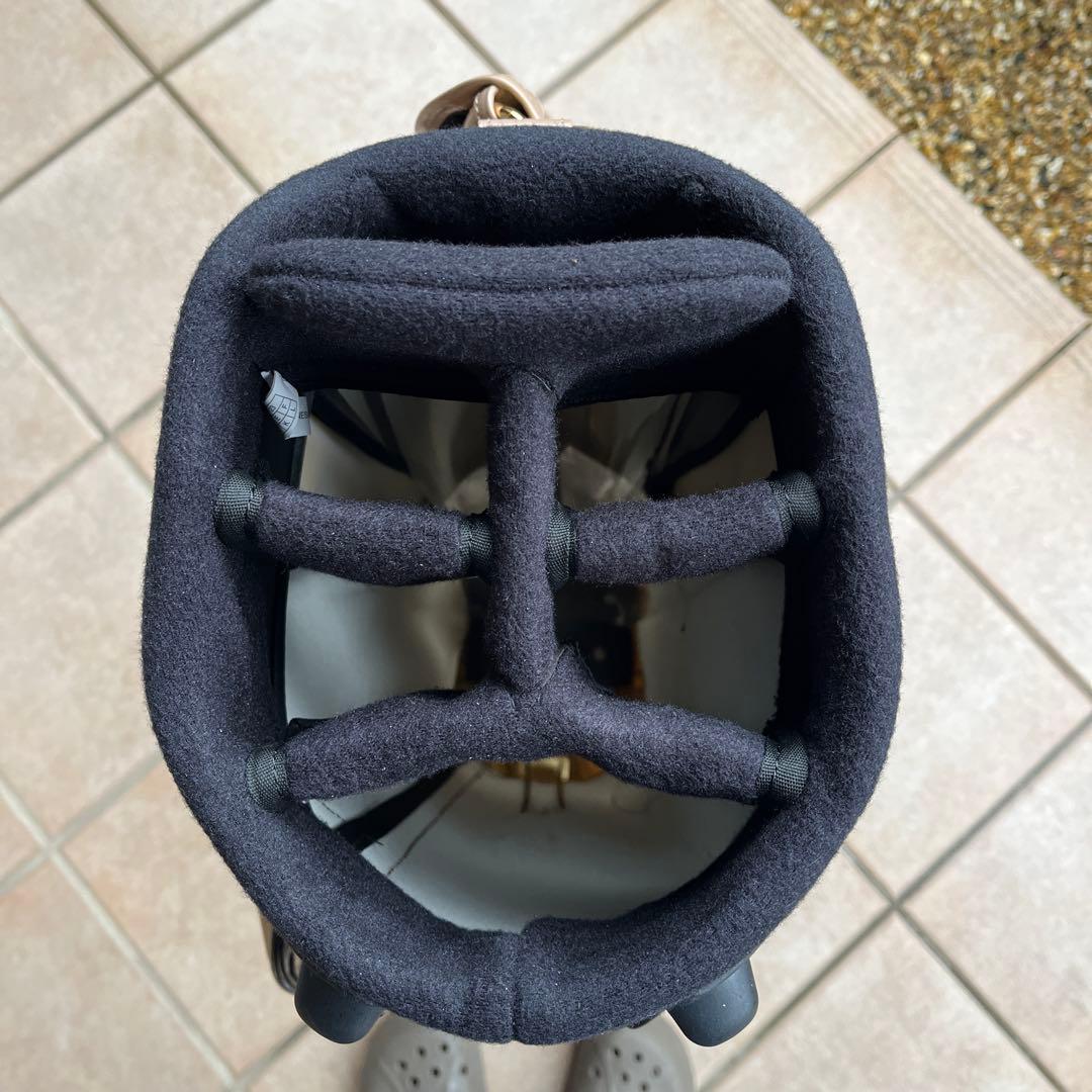 Muta ムータマリン　エナメル　クリアキャディーバック　8.5インチ