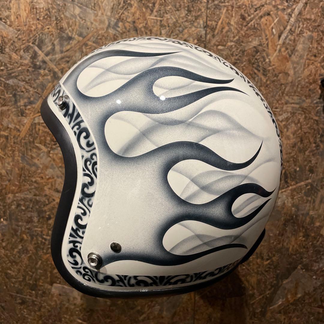 【新品未使用一点物】ジェットヘルメット　12月31まで13000→10000