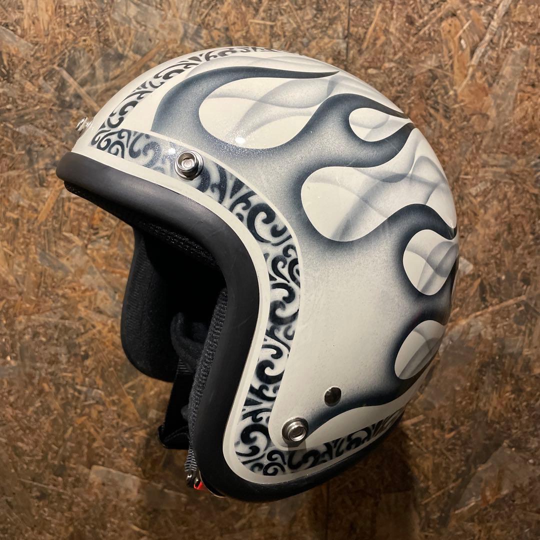 【新品未使用一点物】ジェットヘルメット　12月31まで13000→10000