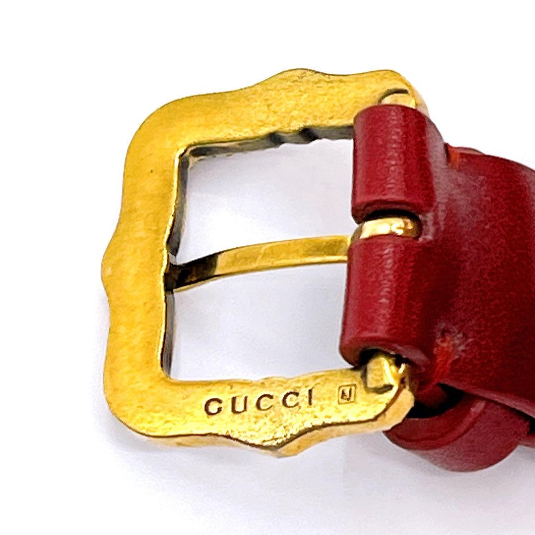 グッチ GUCCI レザー タイガーヘッド ビジュー ブレスレット　ブランド