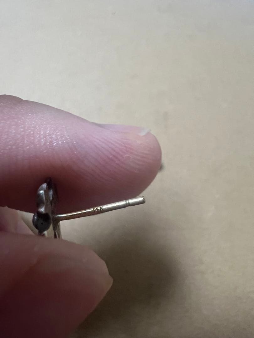 クロムハーツ　クロススタッドピアス(正規店購入)