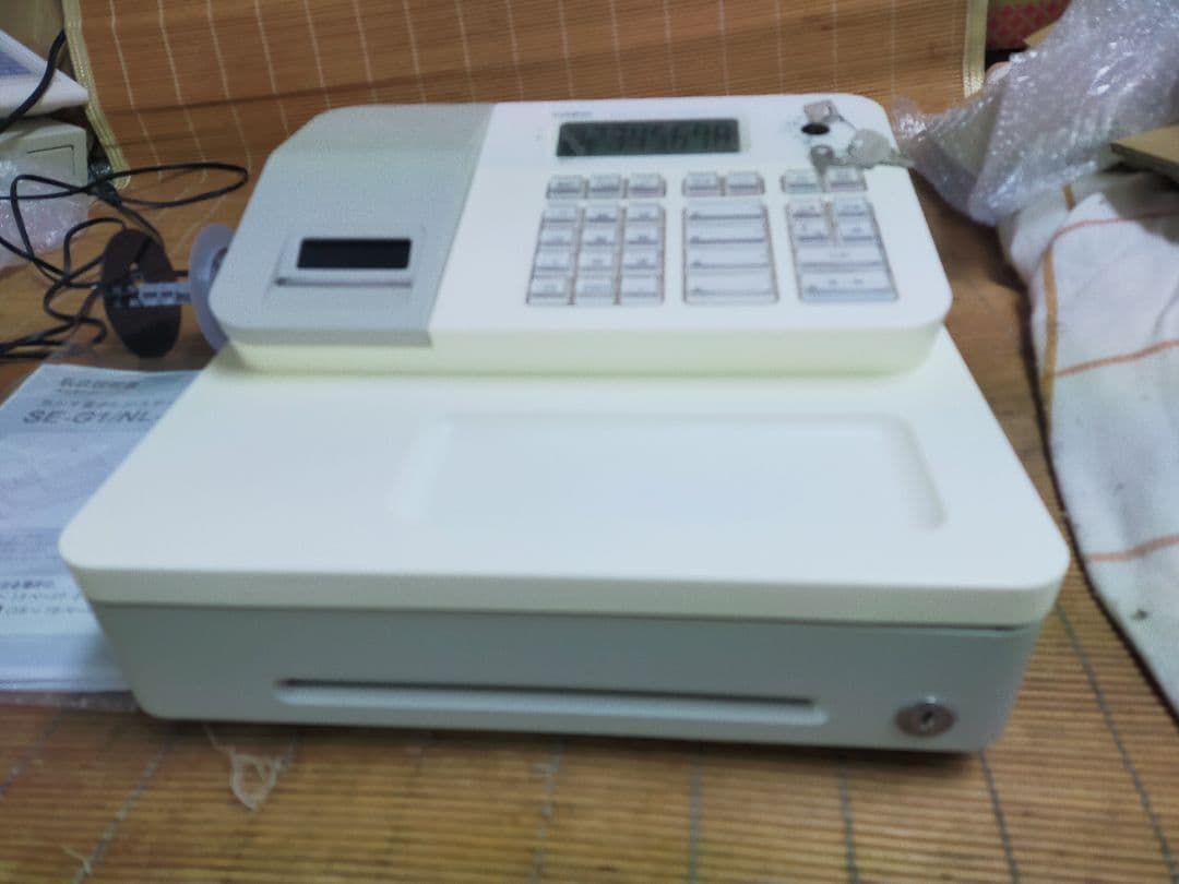 カシオレジスター　SE-G1/NL100　人気機種　送料無料　190844