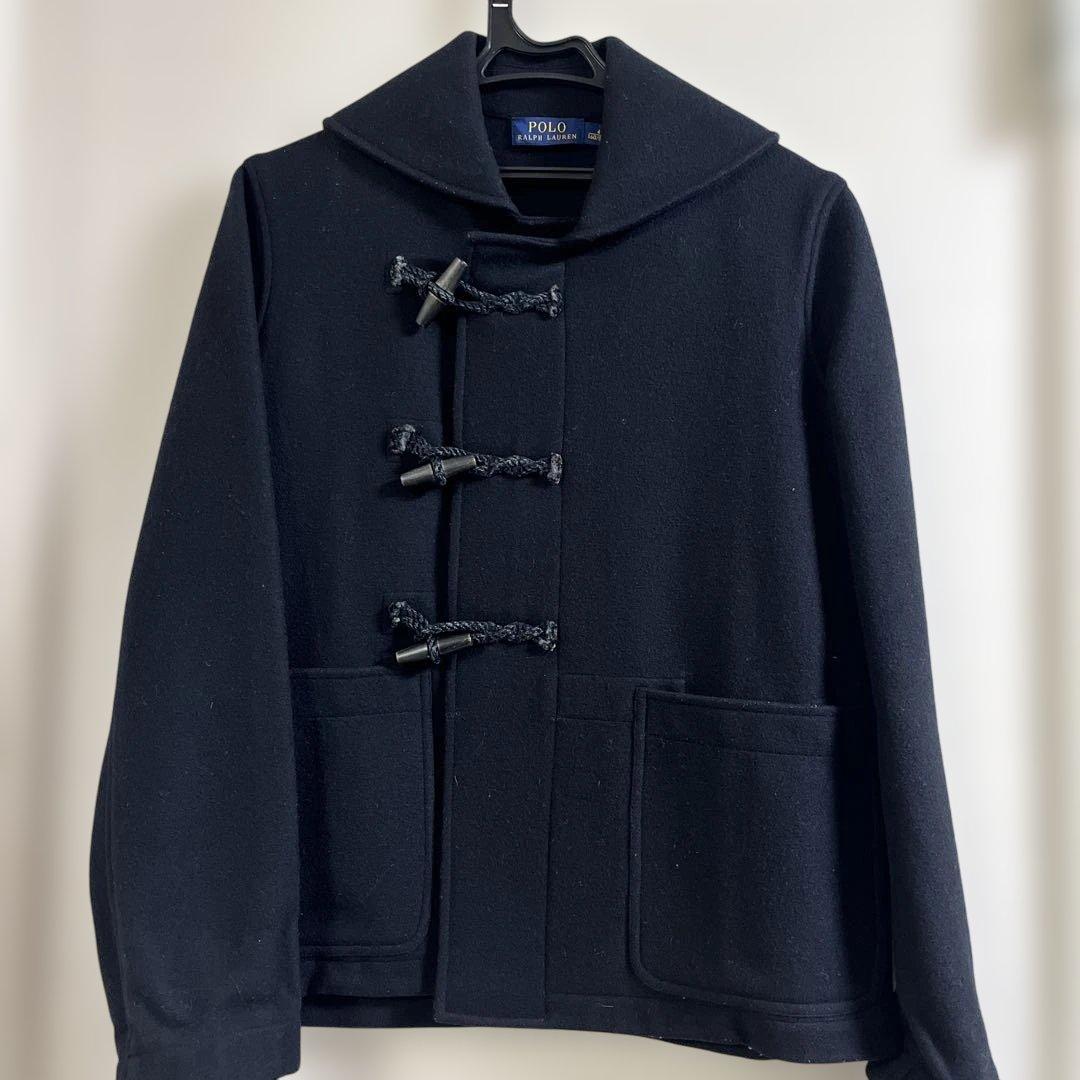 POLO RALPH LAUREN ブラック ダッフルショートコート サイズ4