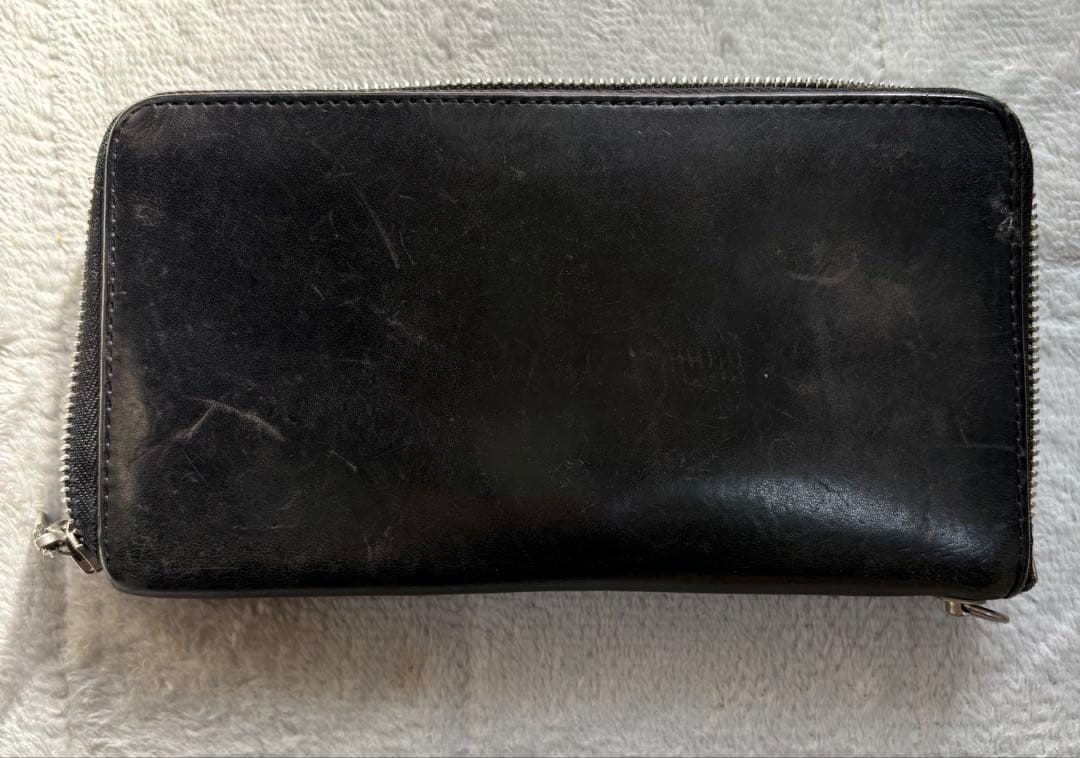 Yohji Yamamoto 長財布 ヨウジヤマモト ブラック