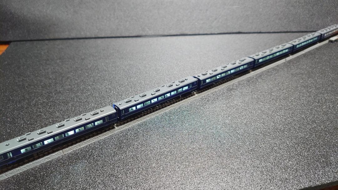 ロクハン Zゲージ DD51+国鉄14系 特急形客車 6両セット（室内灯取付済）