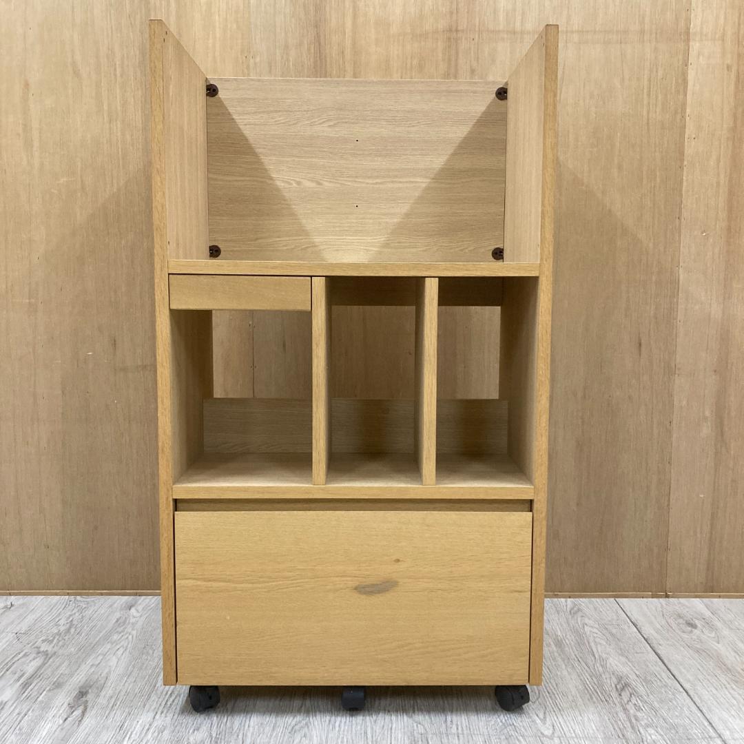 【カリモク】ボナシェルタ　マルチラック　ワゴン　多目的