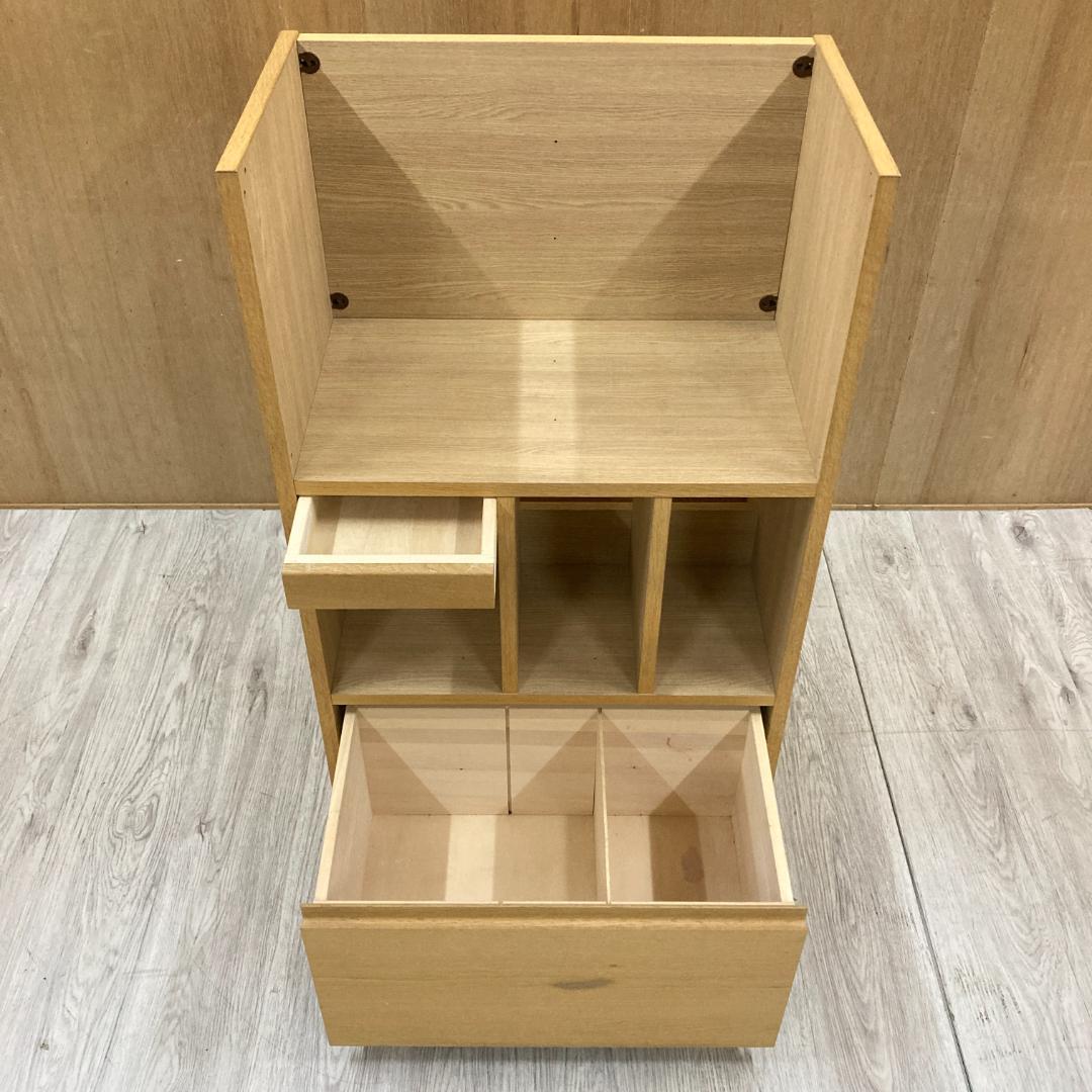 【カリモク】ボナシェルタ　マルチラック　ワゴン　多目的