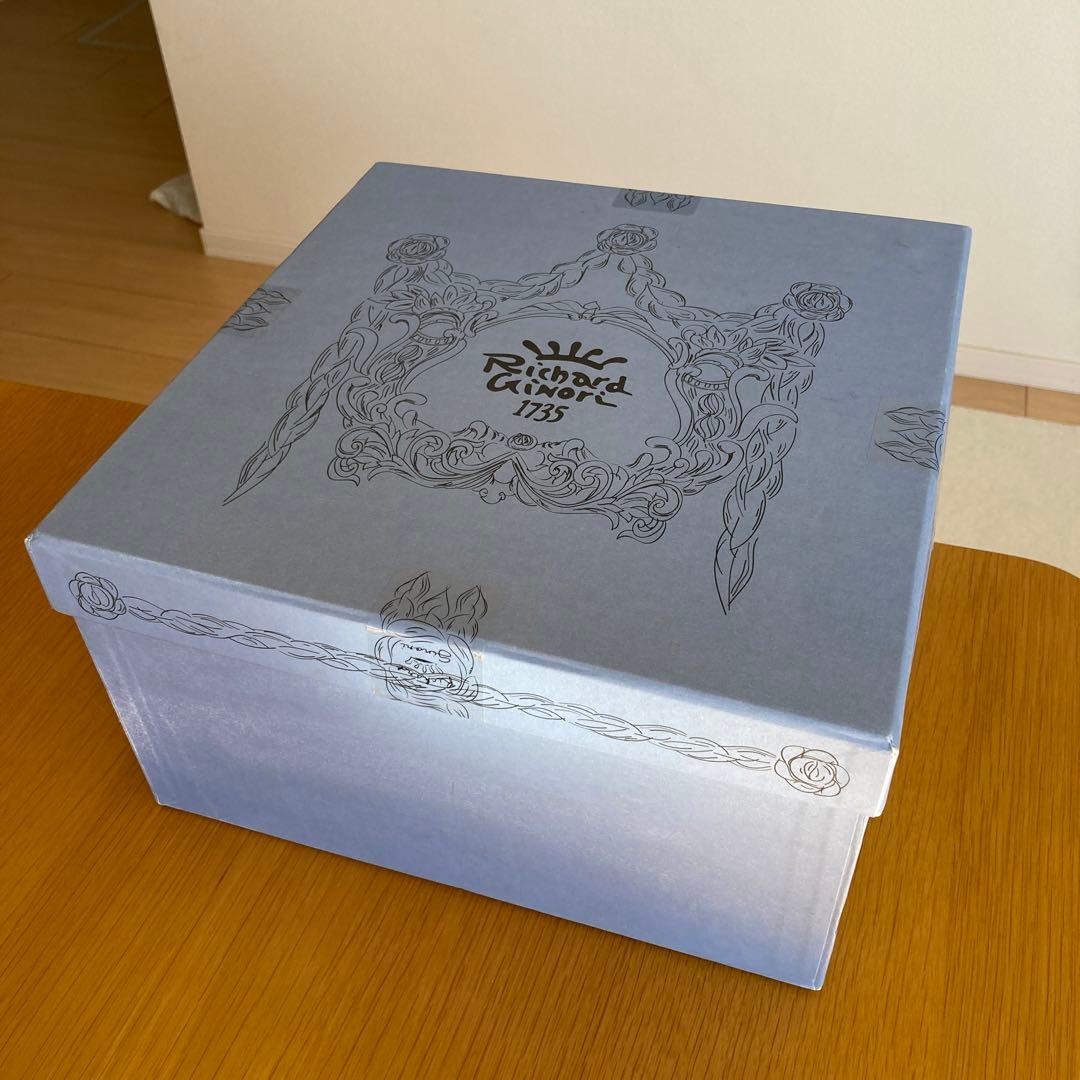 リチャードジノリ　ティーポット、プレート3点 　箱付き