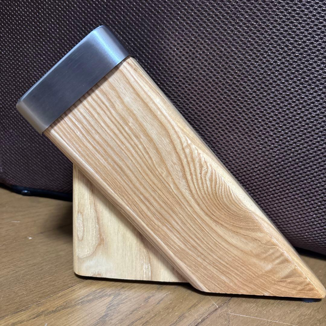 ZWILLING 包丁スタンド 木製 スリム